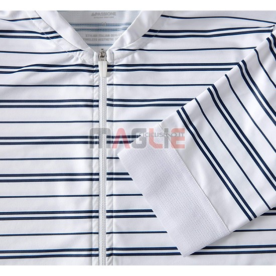 Maglia La Passione Manica Corta 2019 Stripe Bianco - Clicca l'immagine per chiudere